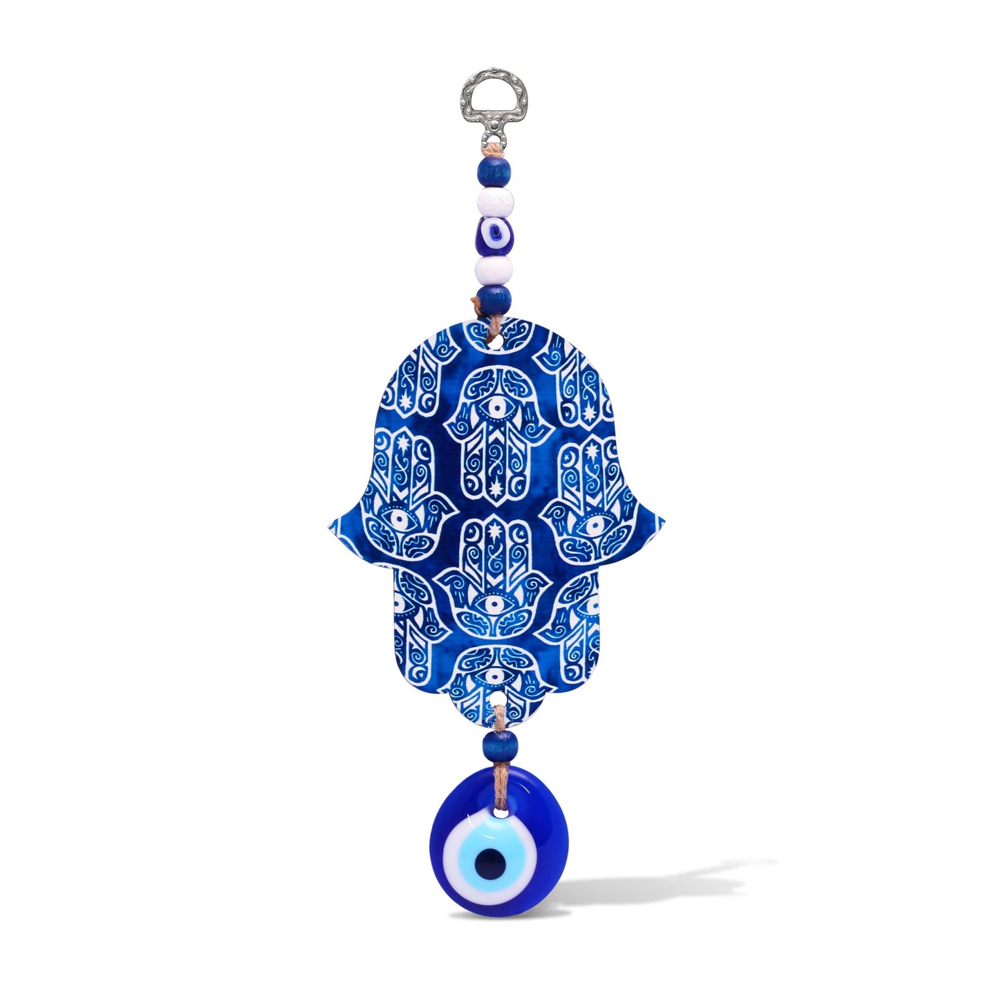 Wunderschöner blauer Hamsa-Wandbehang für Ihr Zuhause