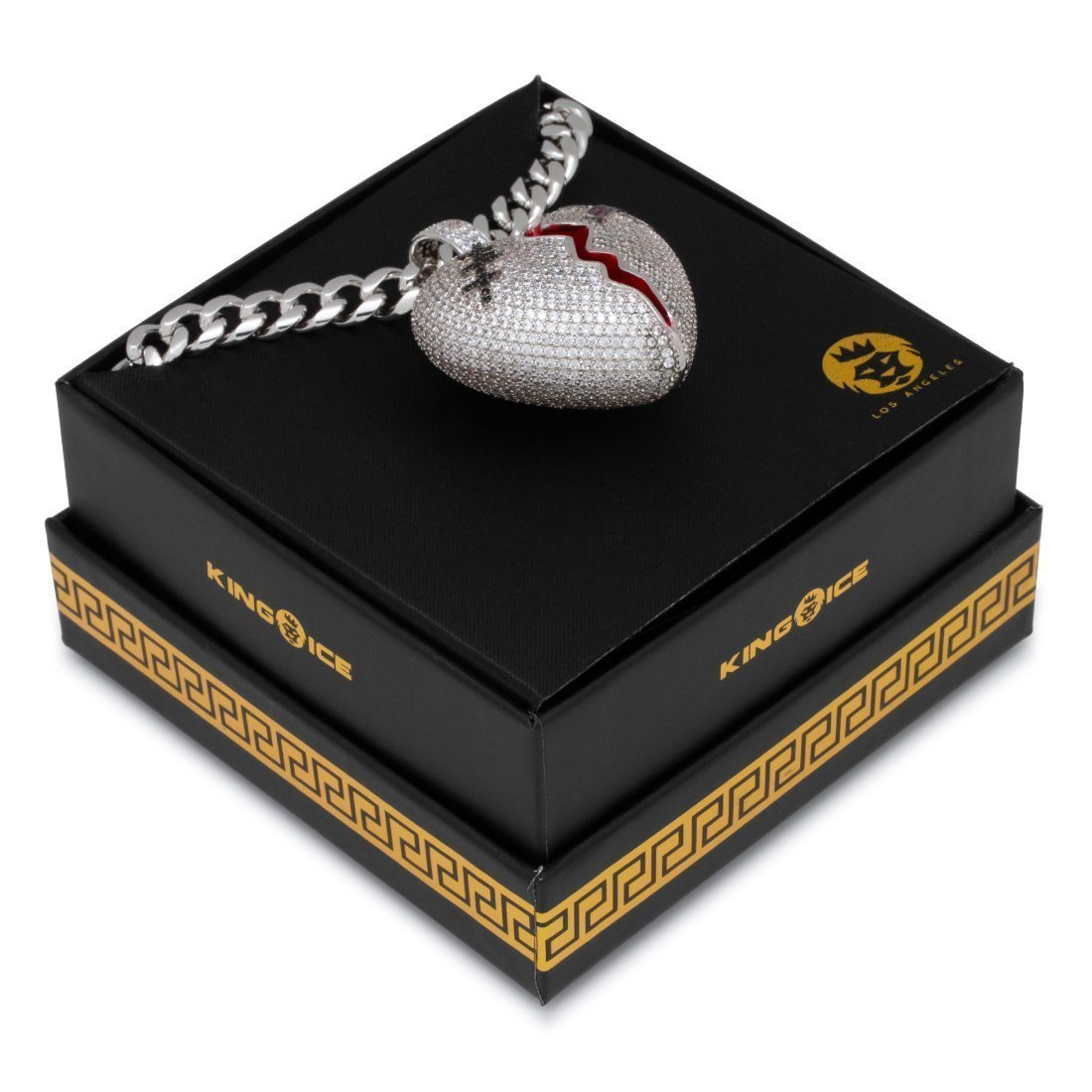 Halskette mit gebrochenem Herzen 