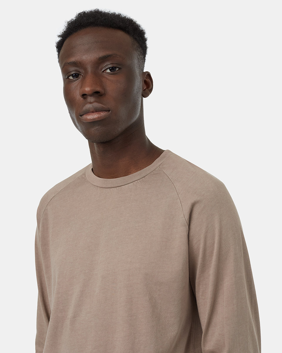 Regenerative Cotton Raglan Longsleeve