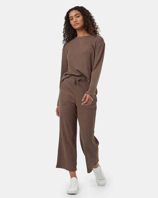 TreeWaffle Cropped Wide Leg