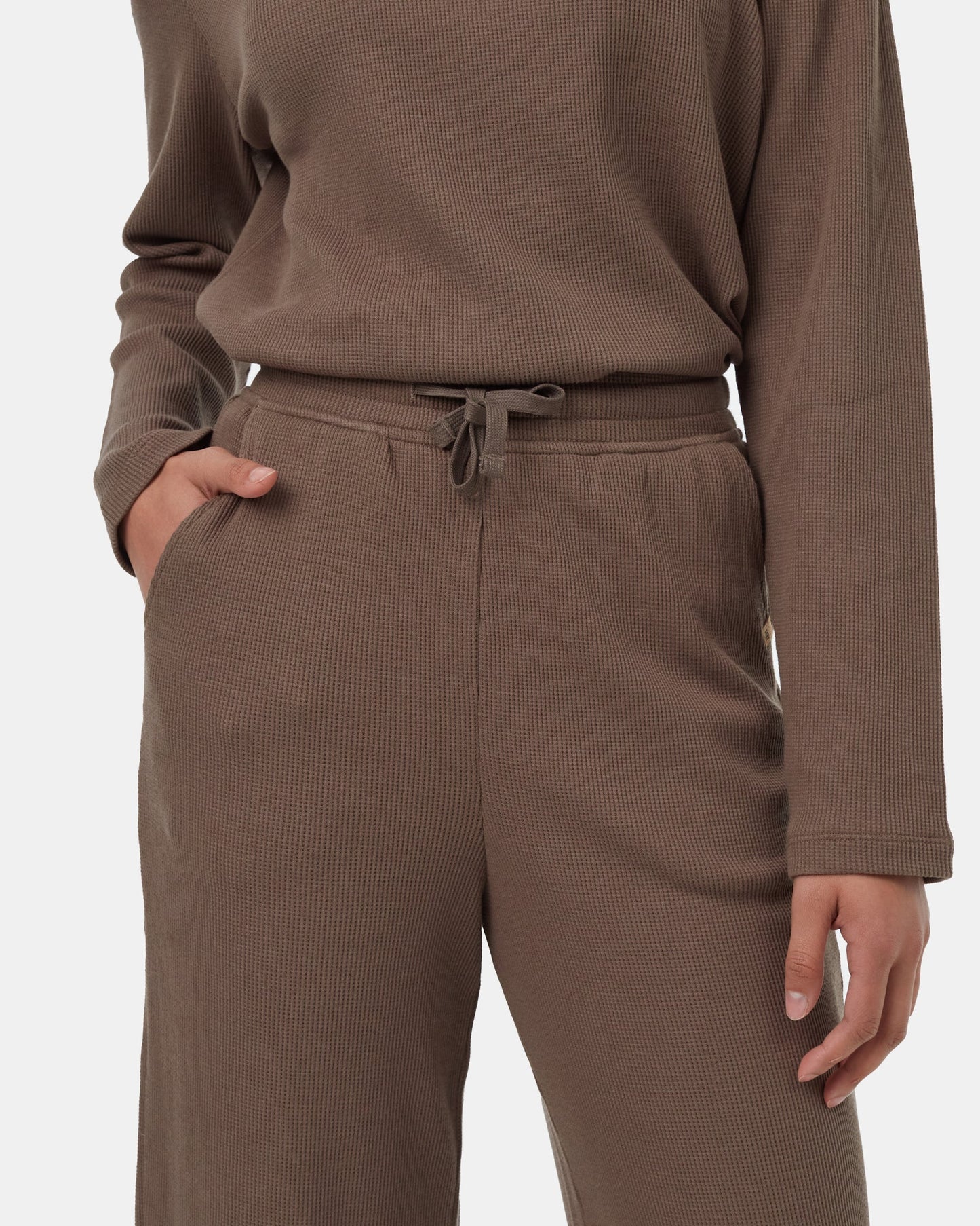 TreeWaffle Cropped Wide Leg