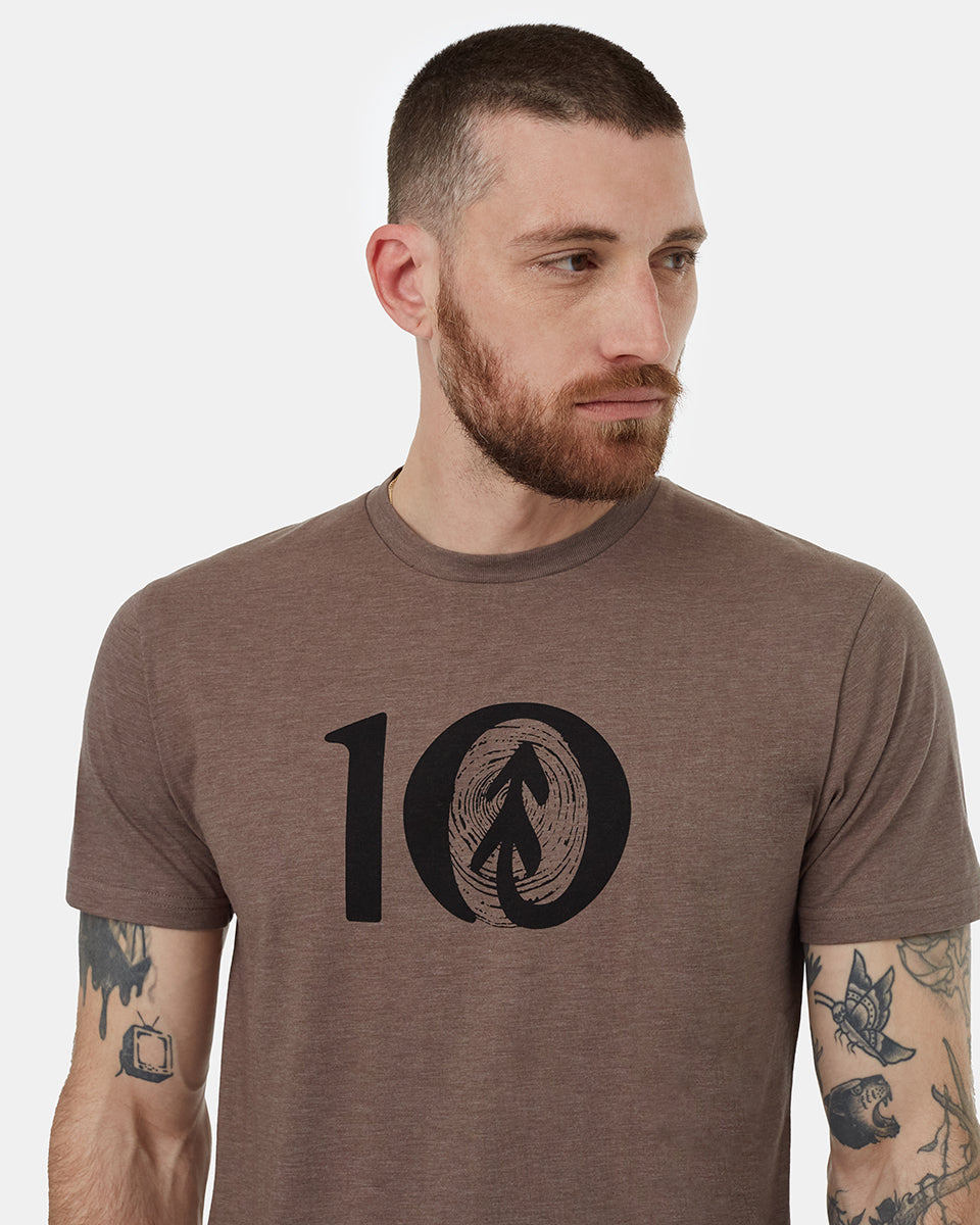 T-Shirt mit Holzmaserung 10
