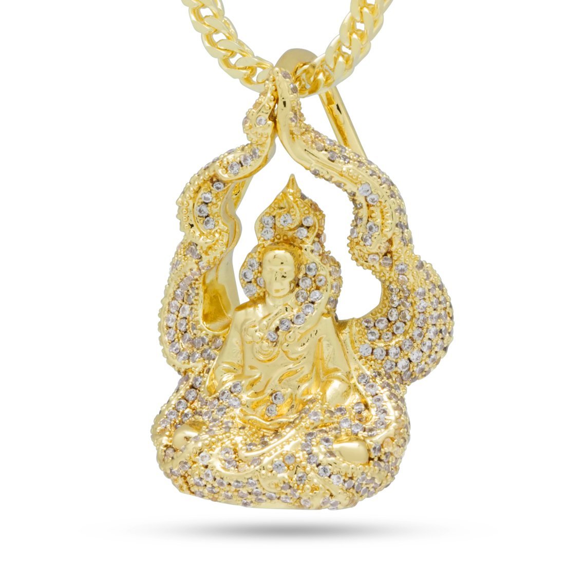 Burning Monk Necklace