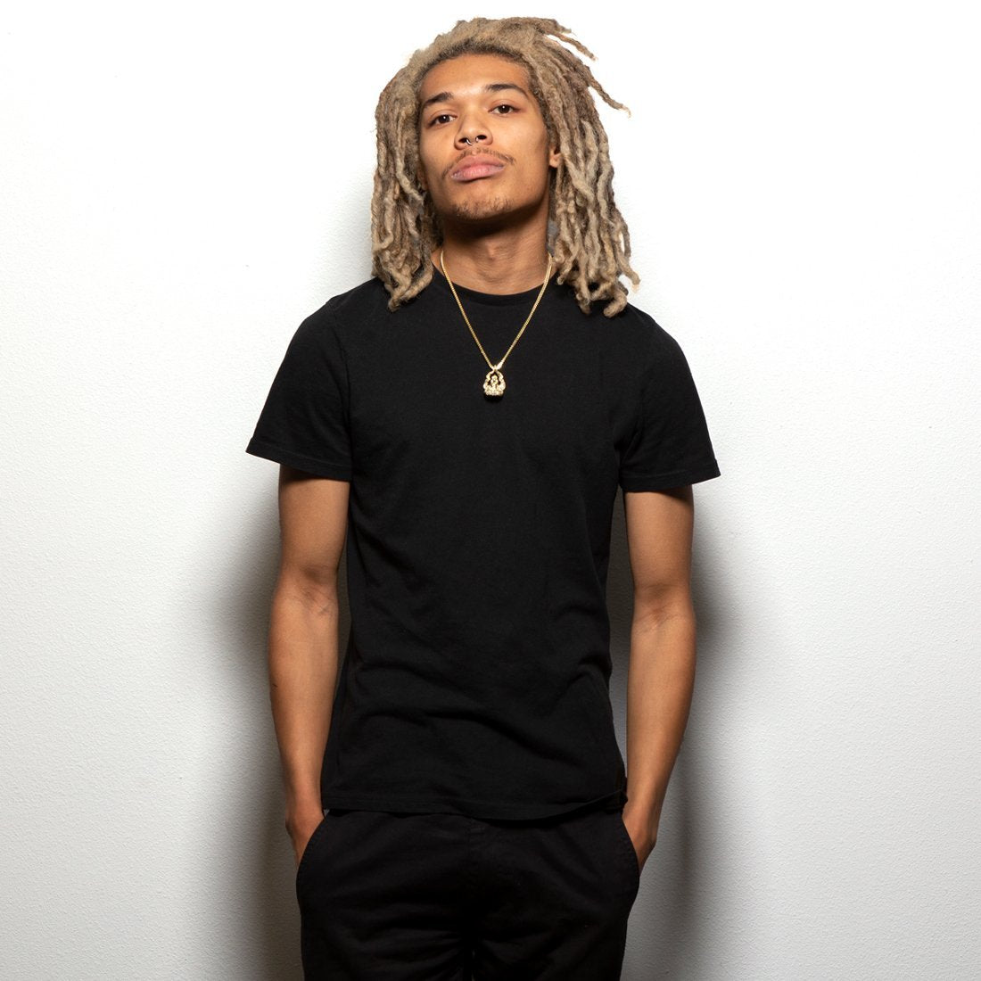 Burning Monk Necklace