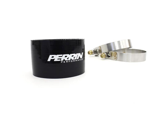 Perrin 02–07 WRX / 04–20 STi / 04–08 FXT Top Mount Ladeluftkühler-Kupplungssatz, schwarz (perPSP-ITR-301BK)