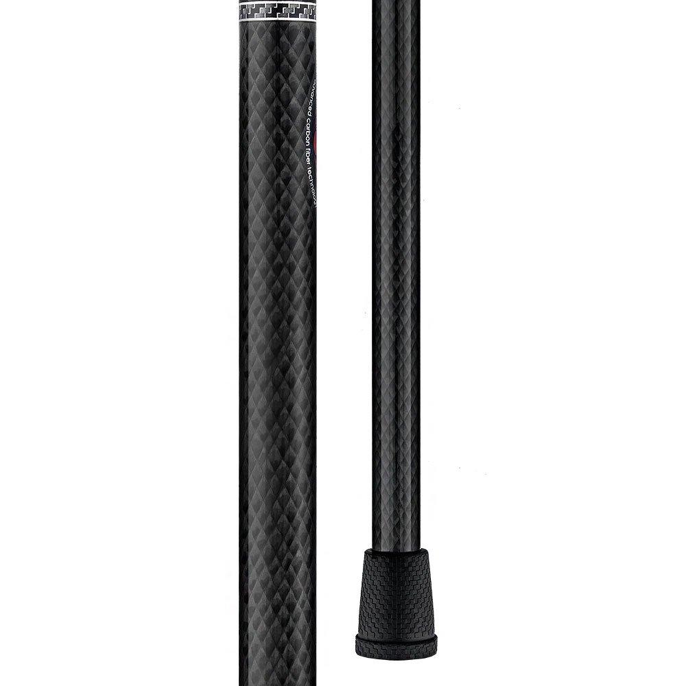 Scratch & Dent Triple Wound Carbon Fiber Black Derby Walking Cane w/Collar V1978