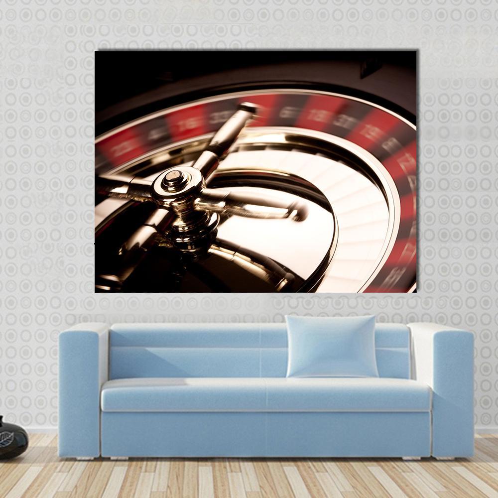 Casino Game Canvas Wall Art-1 Piece-Gallery Wrap-48" x 32"-Tiaracle