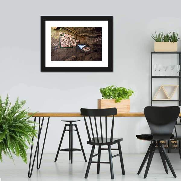 Cave Of Hira Mecca Canvas Wall Art-3 Horizontal-Gallery Wrap-25" x 16"-Tiaracle