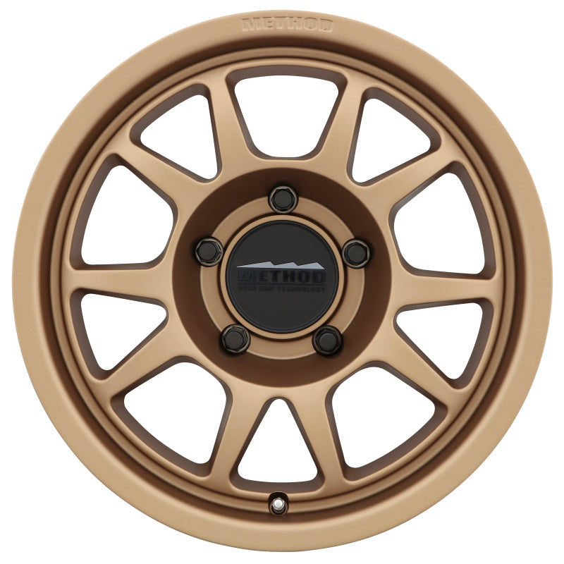 Method MR702 15x7 +15mm Offset 5x100 56.1mm CB Method Bronze Wheel
