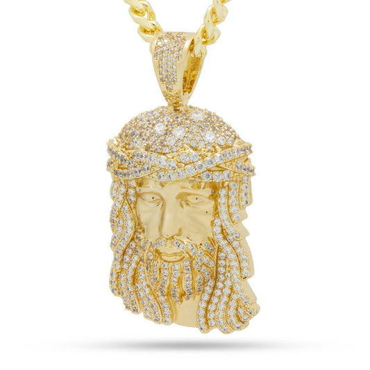 Christ Head Necklace