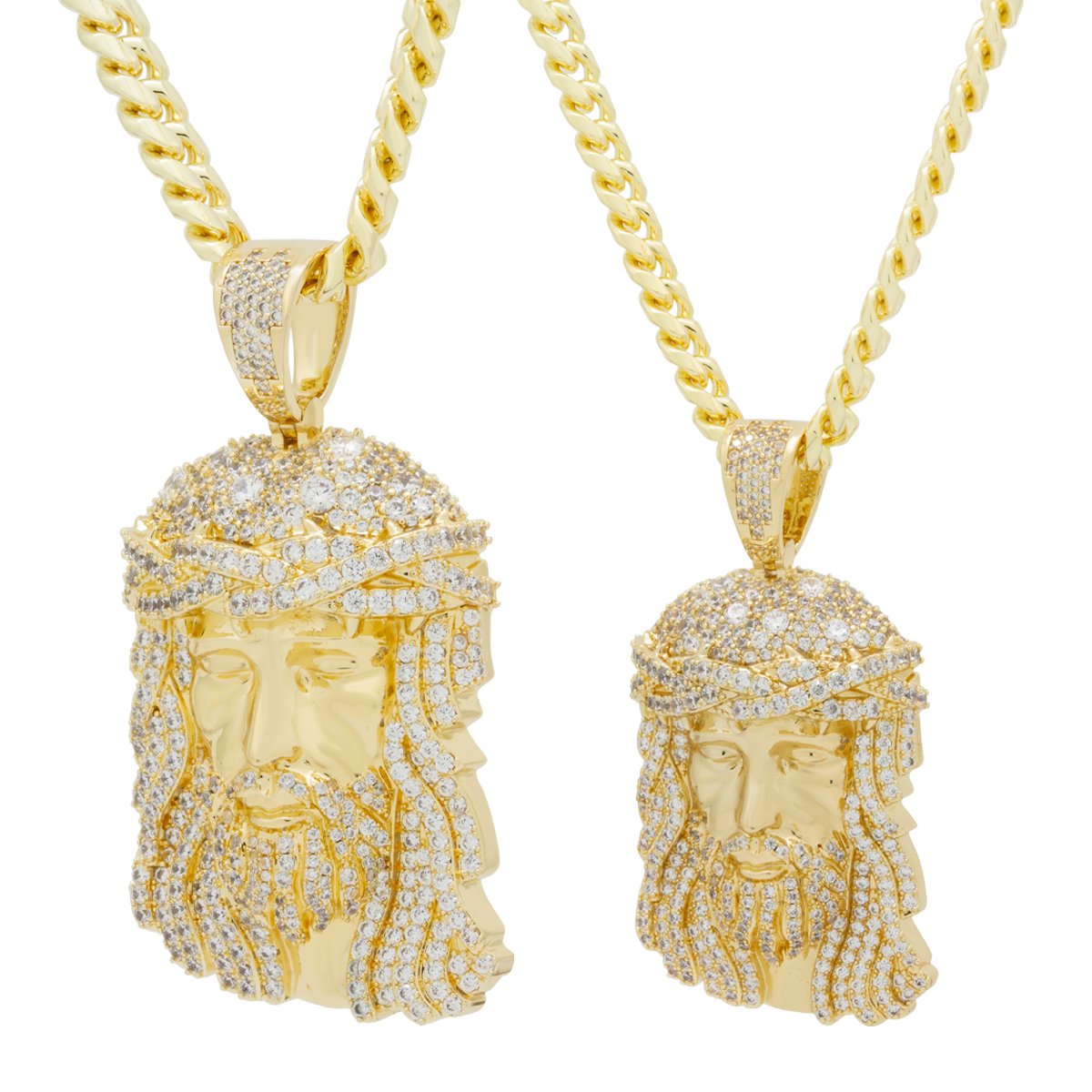 Christ Head Necklace