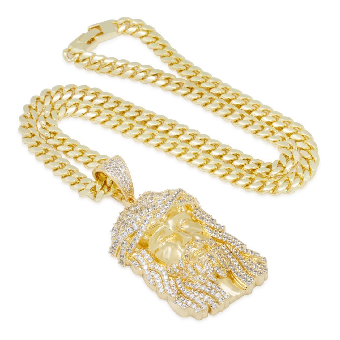 Christ Head Necklace