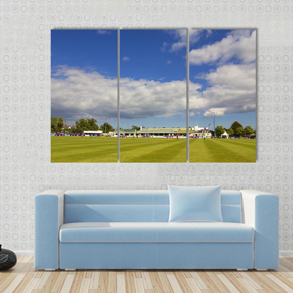 Clontarf Cricket Club Canvas Wall Art-3 Horizontal-Gallery Wrap-37" x 24"-Tiaracle