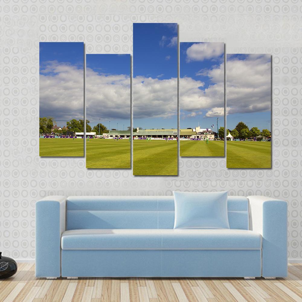 Clontarf Cricket Club Canvas Wall Art-5 Pop-Gallery Wrap-47" x 32"-Tiaracle