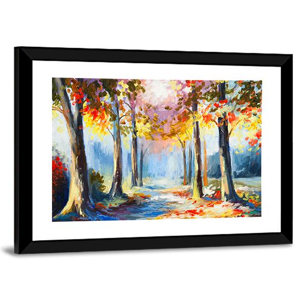 Colorful Spring Landscape Canvas Wall Art-3 Horizontal-Gallery Wrap-25" x 16"-Tiaracle