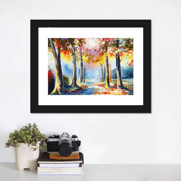 Colorful Spring Landscape Canvas Wall Art-3 Horizontal-Gallery Wrap-25" x 16"-Tiaracle