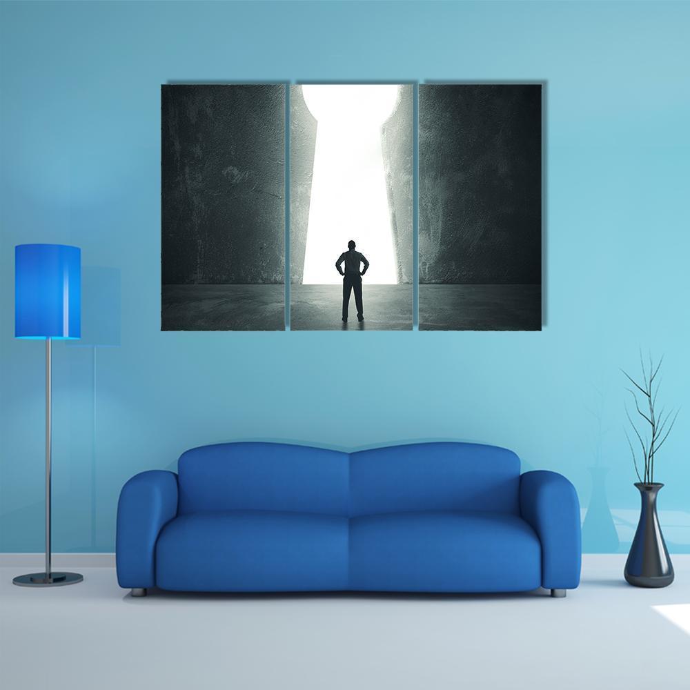 Concept Of Success Canvas Wall Art-3 Horizontal-Gallery Wrap-37" x 24"-Tiaracle