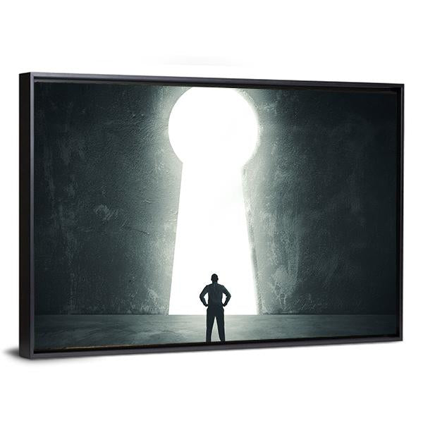 Concept Of Success Canvas Wall Art-3 Horizontal-Gallery Wrap-25" x 16"-Tiaracle