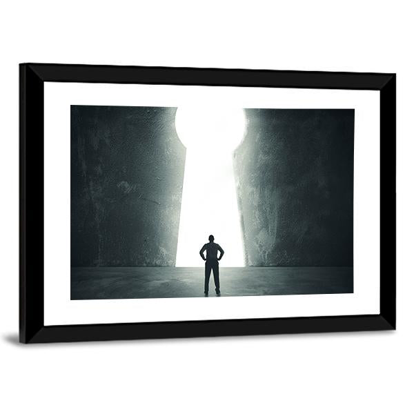 Concept Of Success Canvas Wall Art-3 Horizontal-Gallery Wrap-25" x 16"-Tiaracle