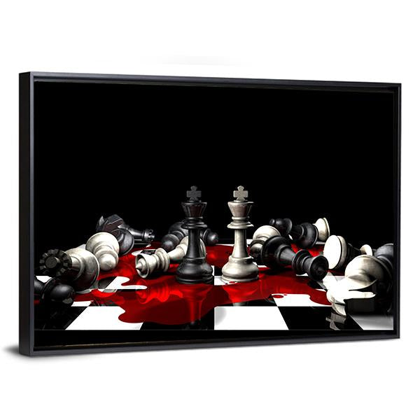 Conceptual Impact Of War Canvas Wall Art-3 Horizontal-Gallery Wrap-25" x 16"-Tiaracle