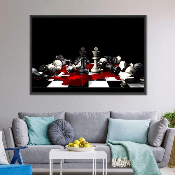 Conceptual Impact Of War Canvas Wall Art-3 Horizontal-Gallery Wrap-25" x 16"-Tiaracle