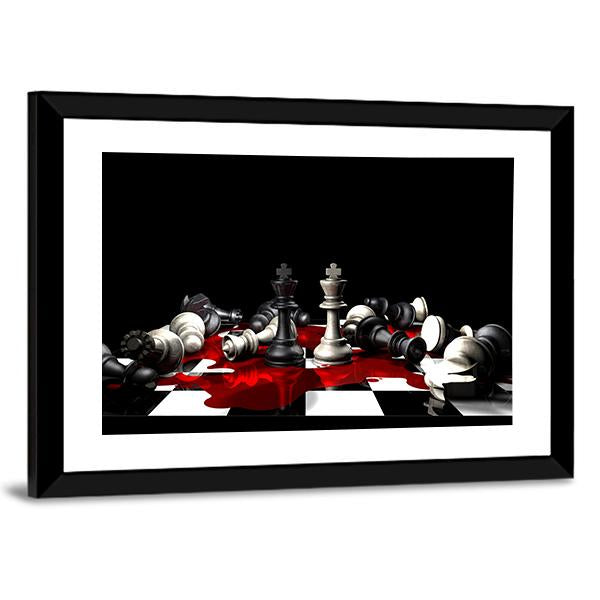 Conceptual Impact Of War Canvas Wall Art-3 Horizontal-Gallery Wrap-25" x 16"-Tiaracle