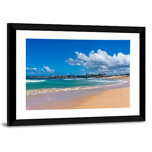 Cronulla Coastline Canvas Wall Art-3 Horizontal-Gallery Wrap-25" x 16"-Tiaracle