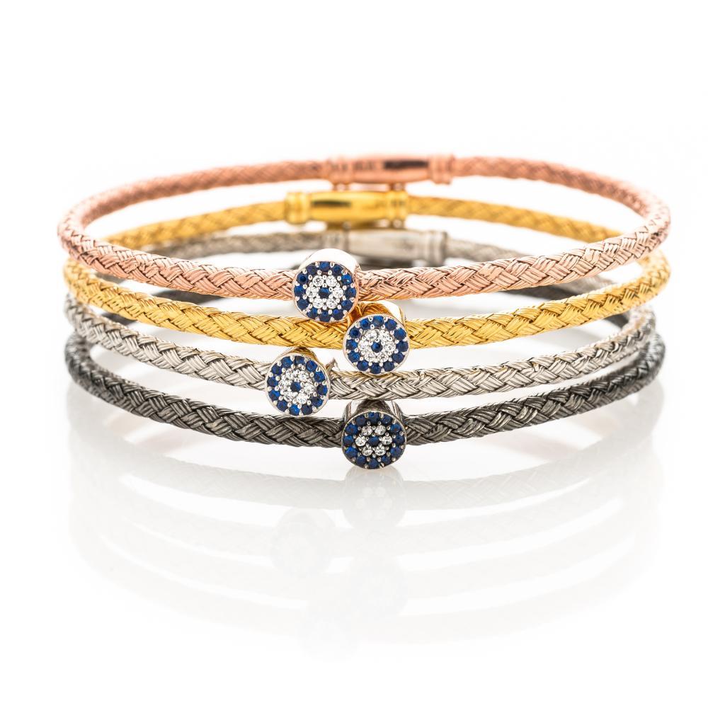 Lucky Eye Bangle Bracelet