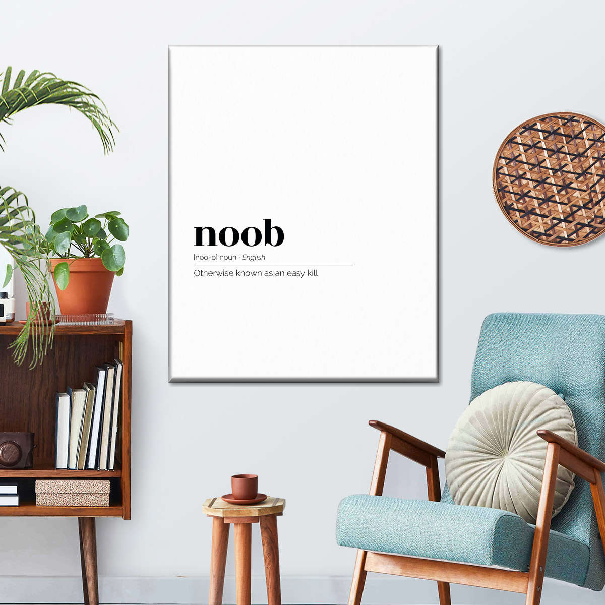 Bedeutung der Noob -Wandkunst