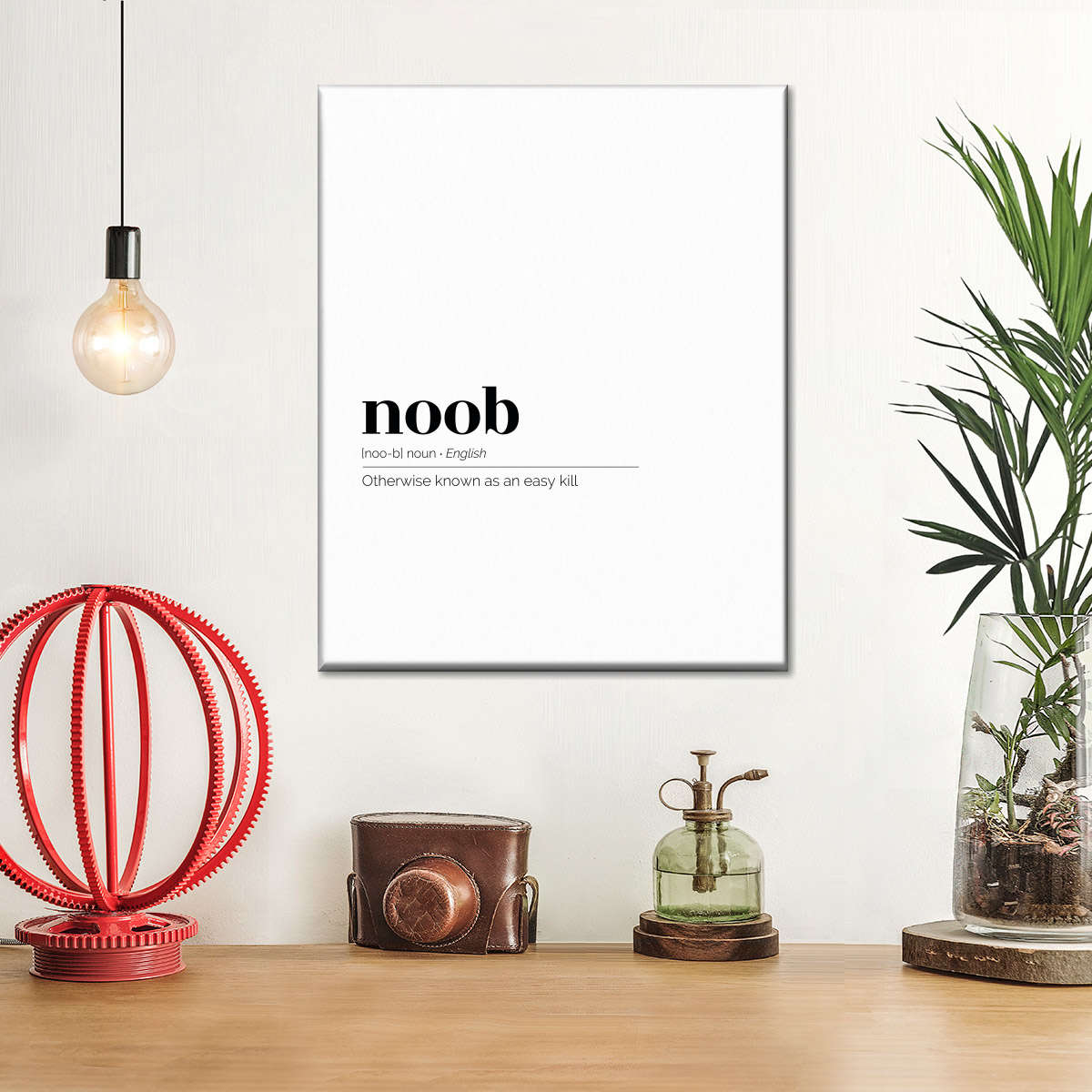 Bedeutung der Noob -Wandkunst