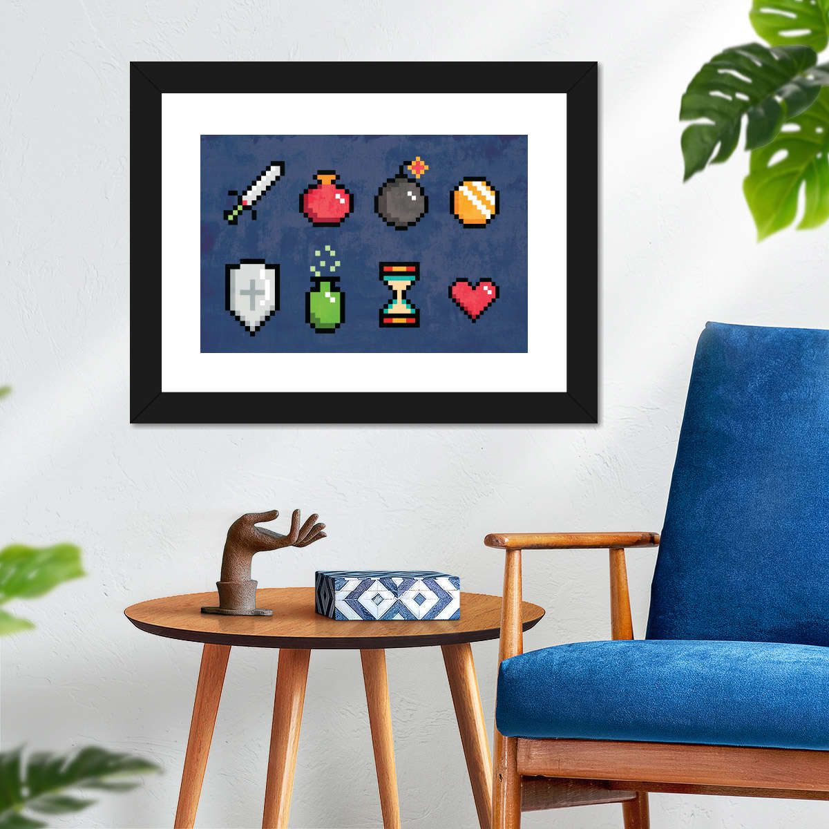 Minecraft -Ikonen Wandkunst