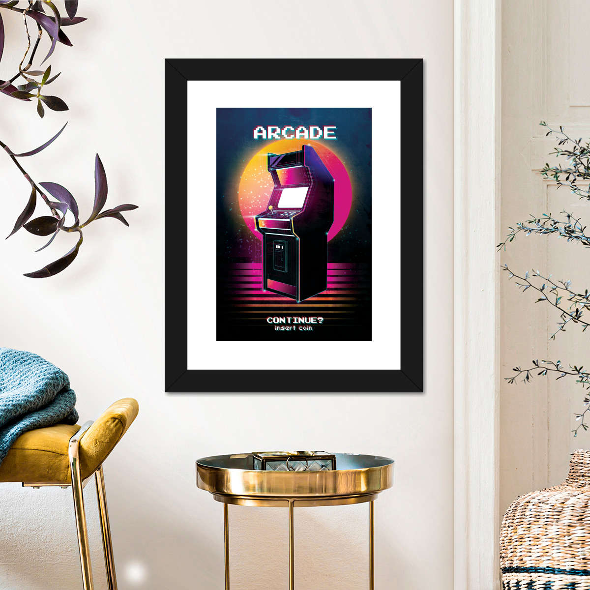 Arcade Machine Wandkunst