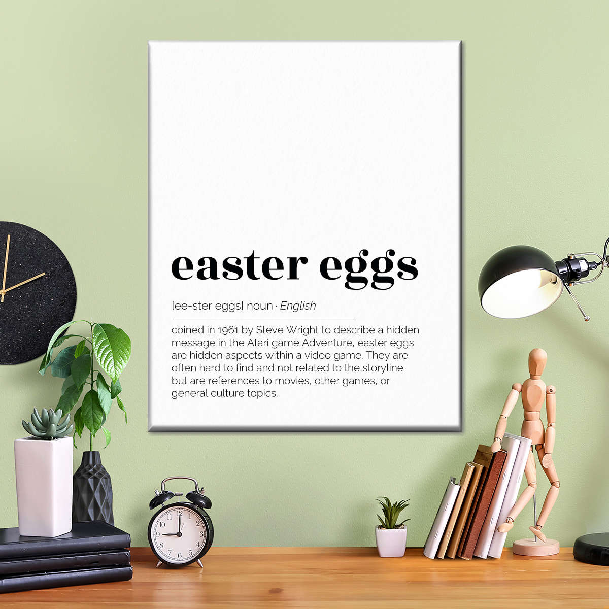 Bedeutung von Ostereier Wandkunst