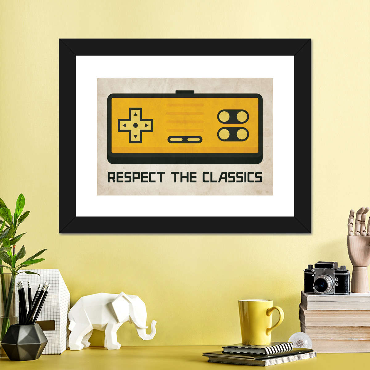 Respektieren Sie die Klassiker Wandkunst