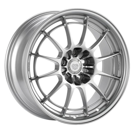 Enkei NT03+M 18x9,5 5x114,3 40 mm Versatz 72,6 mm Bohrung Silberfelge G35/350z (enk3658956540SP)
