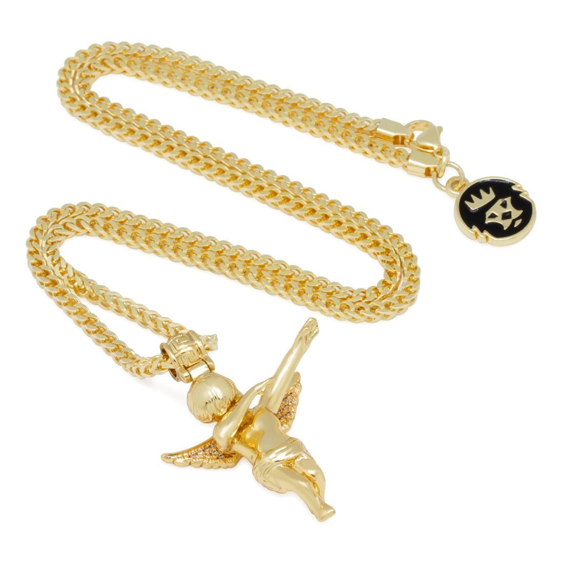 Dabbing Angel Necklace