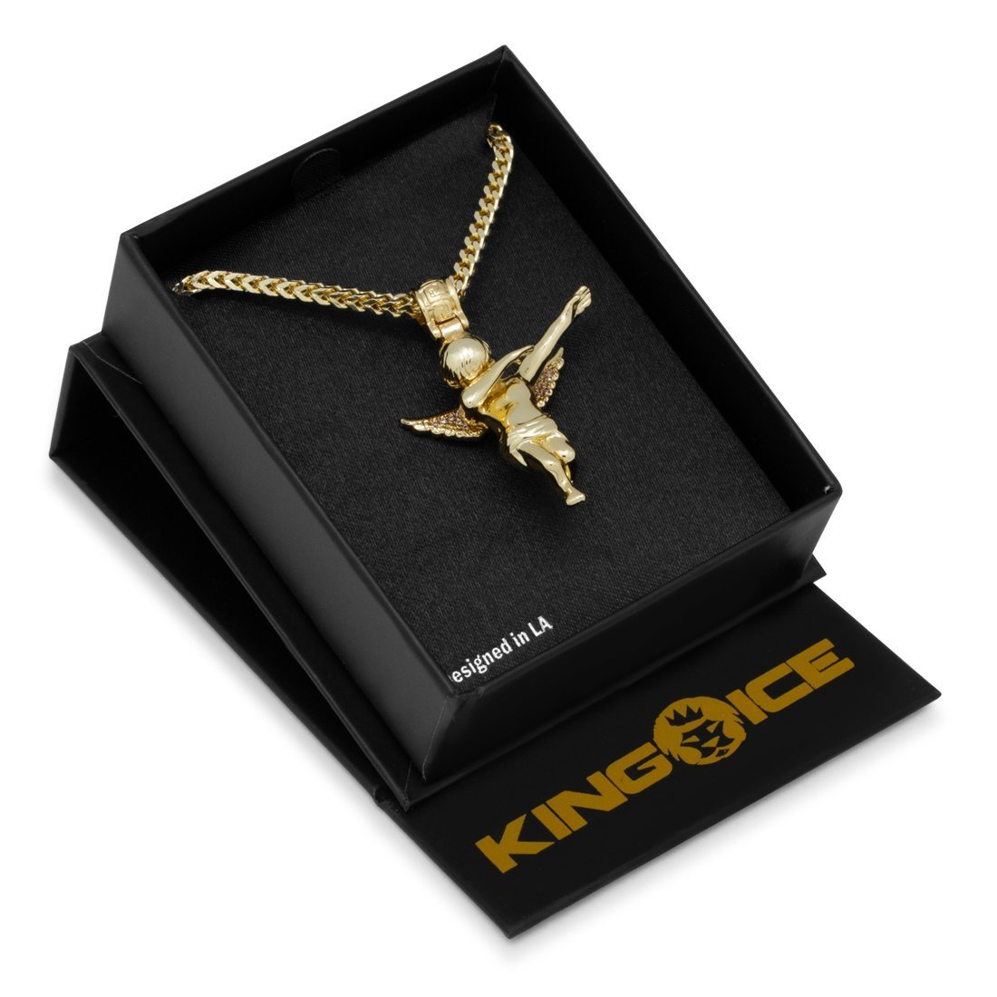 Dabbing Angel Necklace