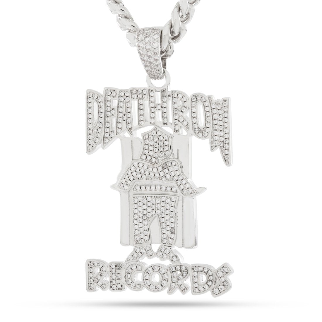 Death Row Records x King Ice - OG Death Row Logo Necklace