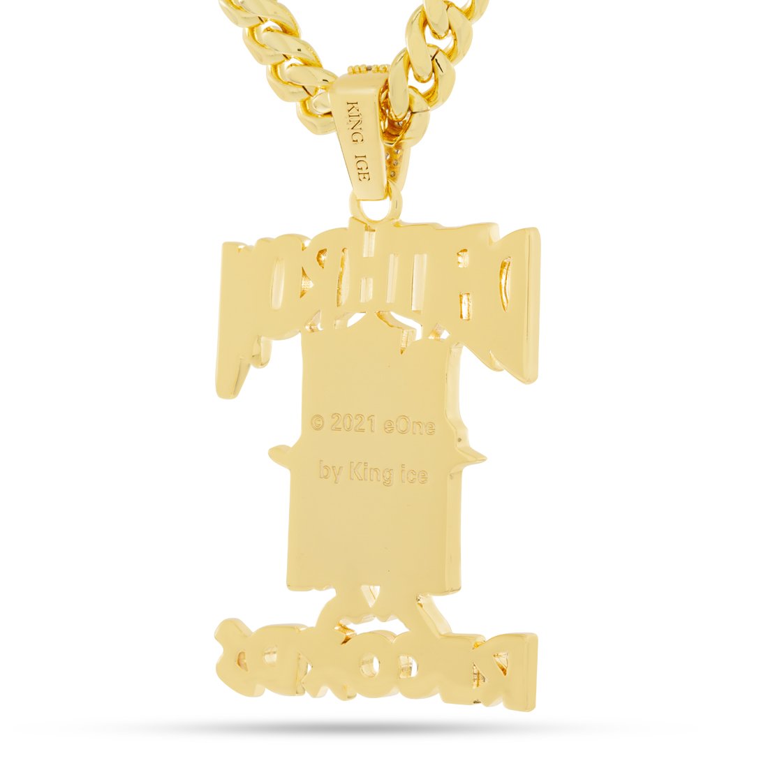 Death Row Records x King Ice - OG Death Row Logo Necklace