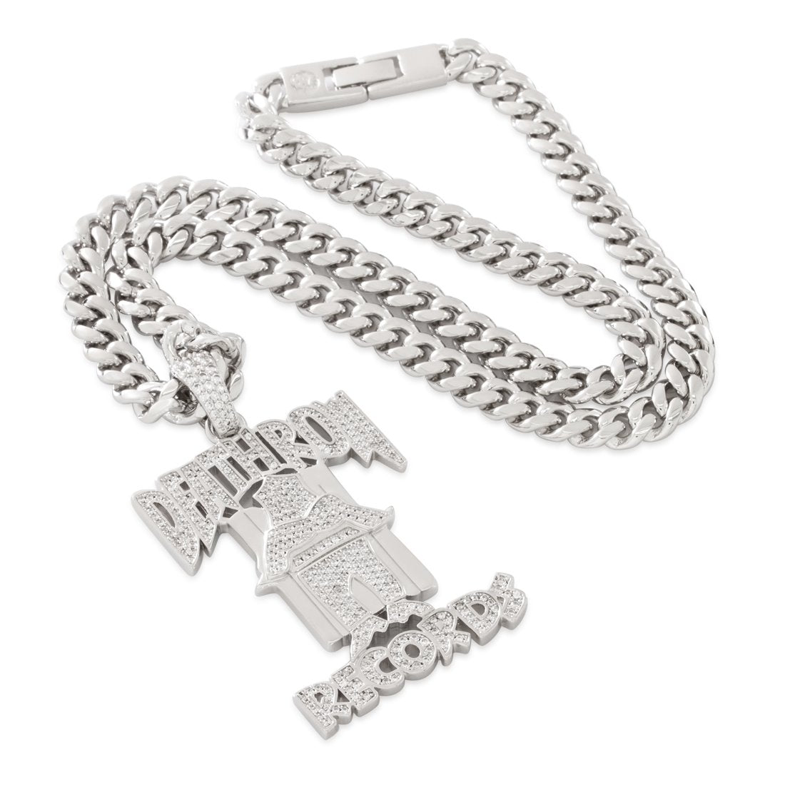 Death Row Records x King Ice - OG Death Row Logo Necklace