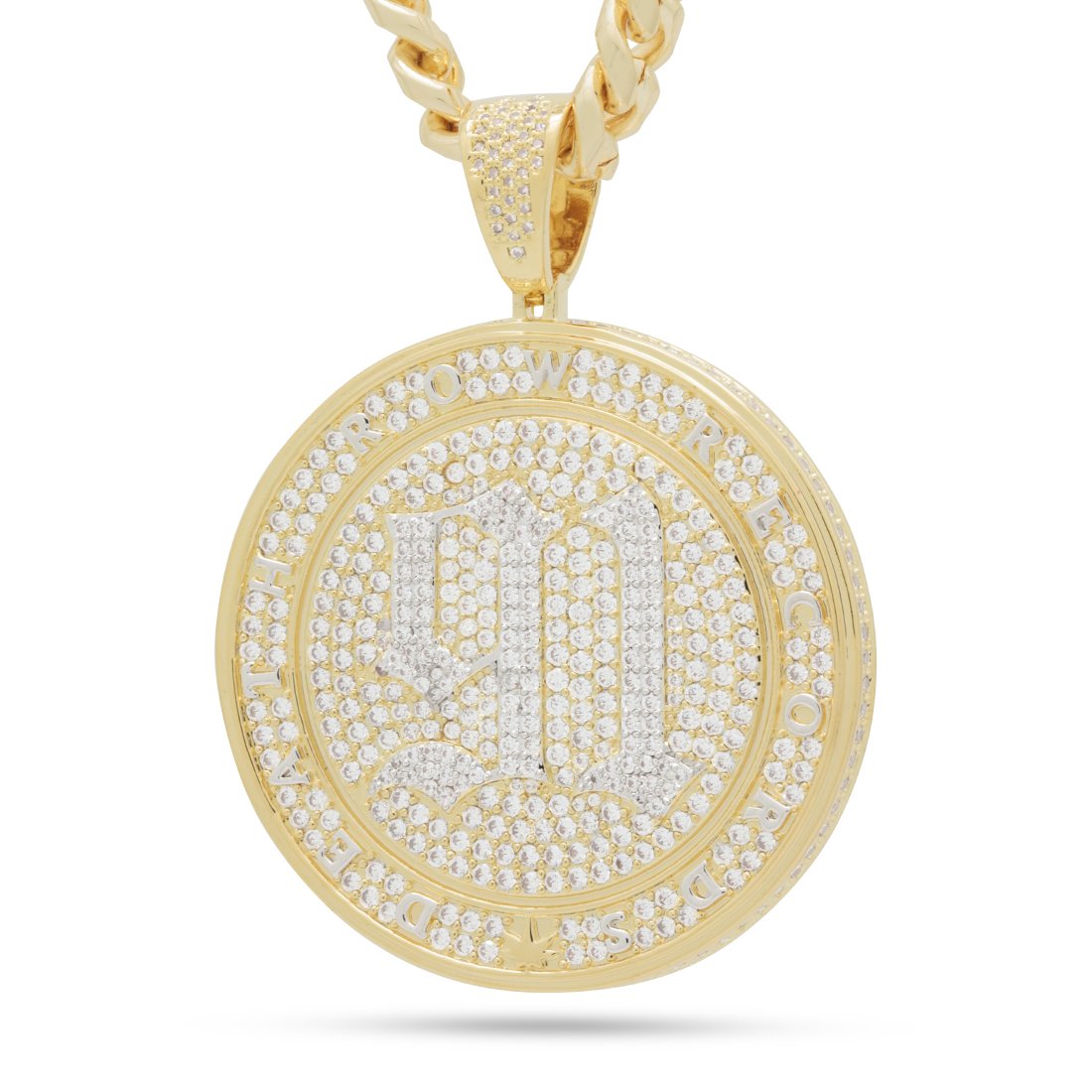 Death Row x King Ice - 30th Anniversary Medallion Necklace