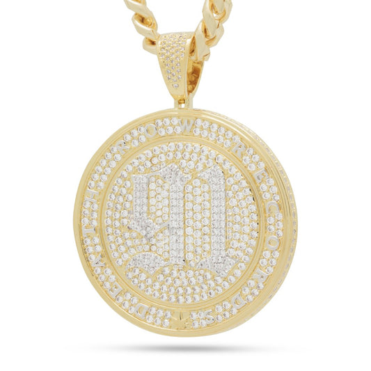 Death Row x King Ice - 30th Anniversary Medallion Necklace