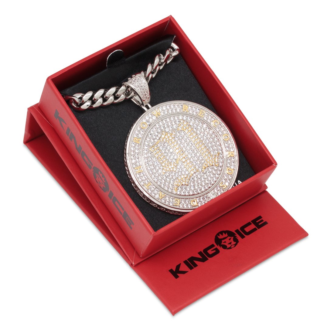 Death Row x King Ice - 30th Anniversary Medallion Necklace