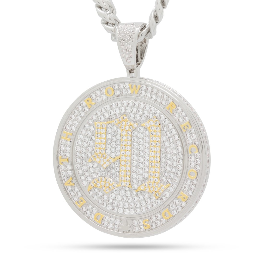 Death Row x King Ice - 30th Anniversary Medallion Necklace