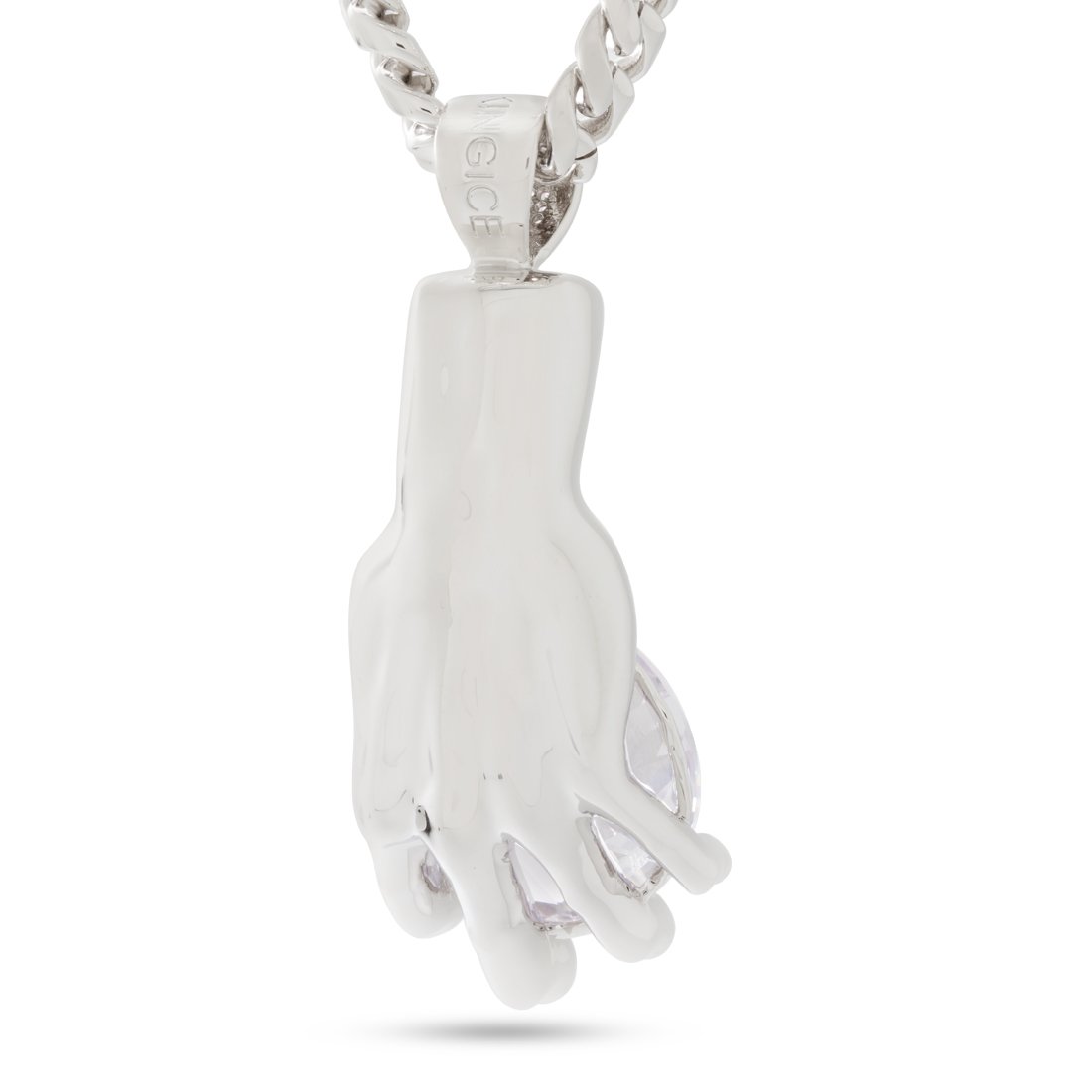 Diamond Hands Necklace