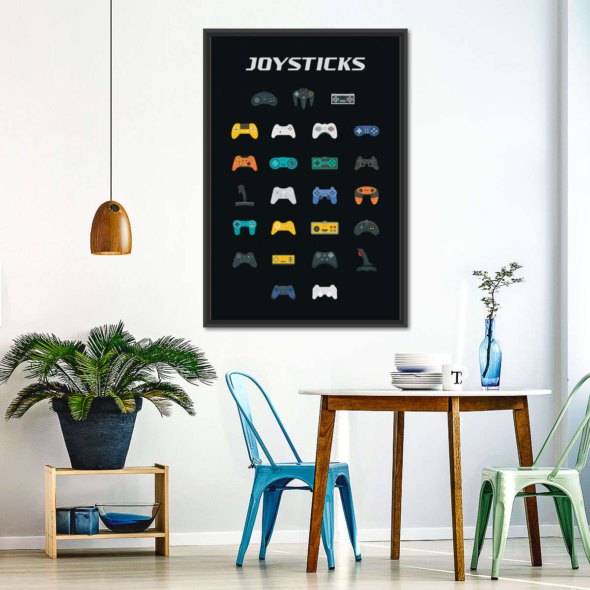 جوائس اسٹکس وال آرٹ