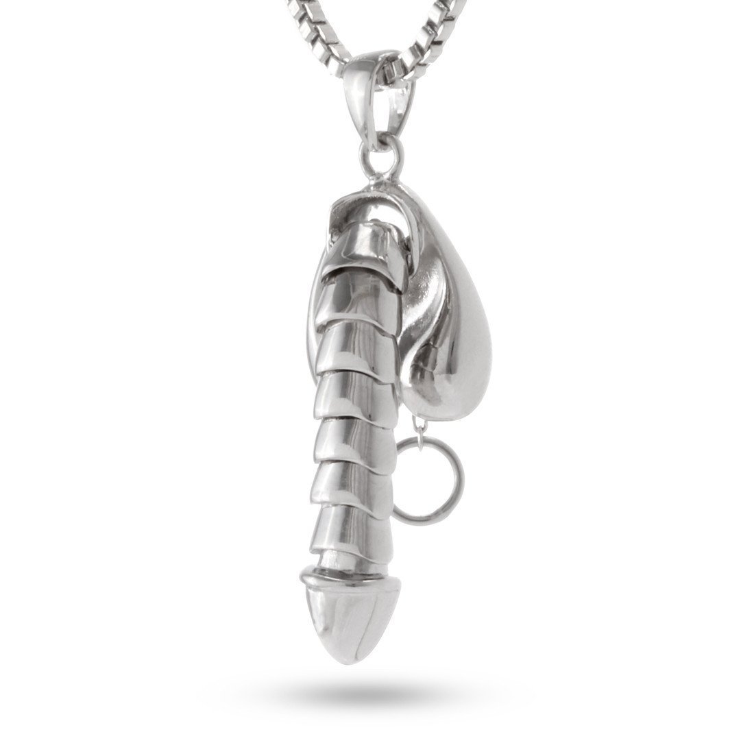 Erotic Erecting Penis Necklace