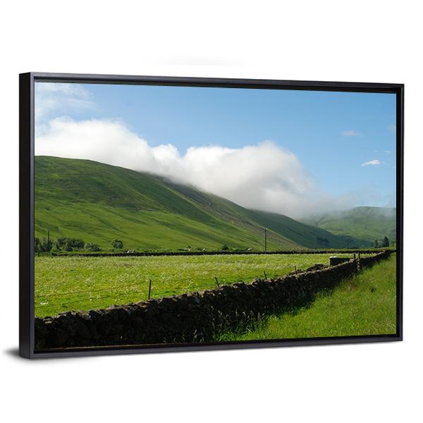 Ettrick Valley Scotland Canvas Wall Art-3 Horizontal-Gallery Wrap-25" x 16"-Tiaracle