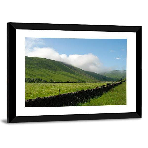 Ettrick Valley Scotland Canvas Wall Art-3 Horizontal-Gallery Wrap-25" x 16"-Tiaracle