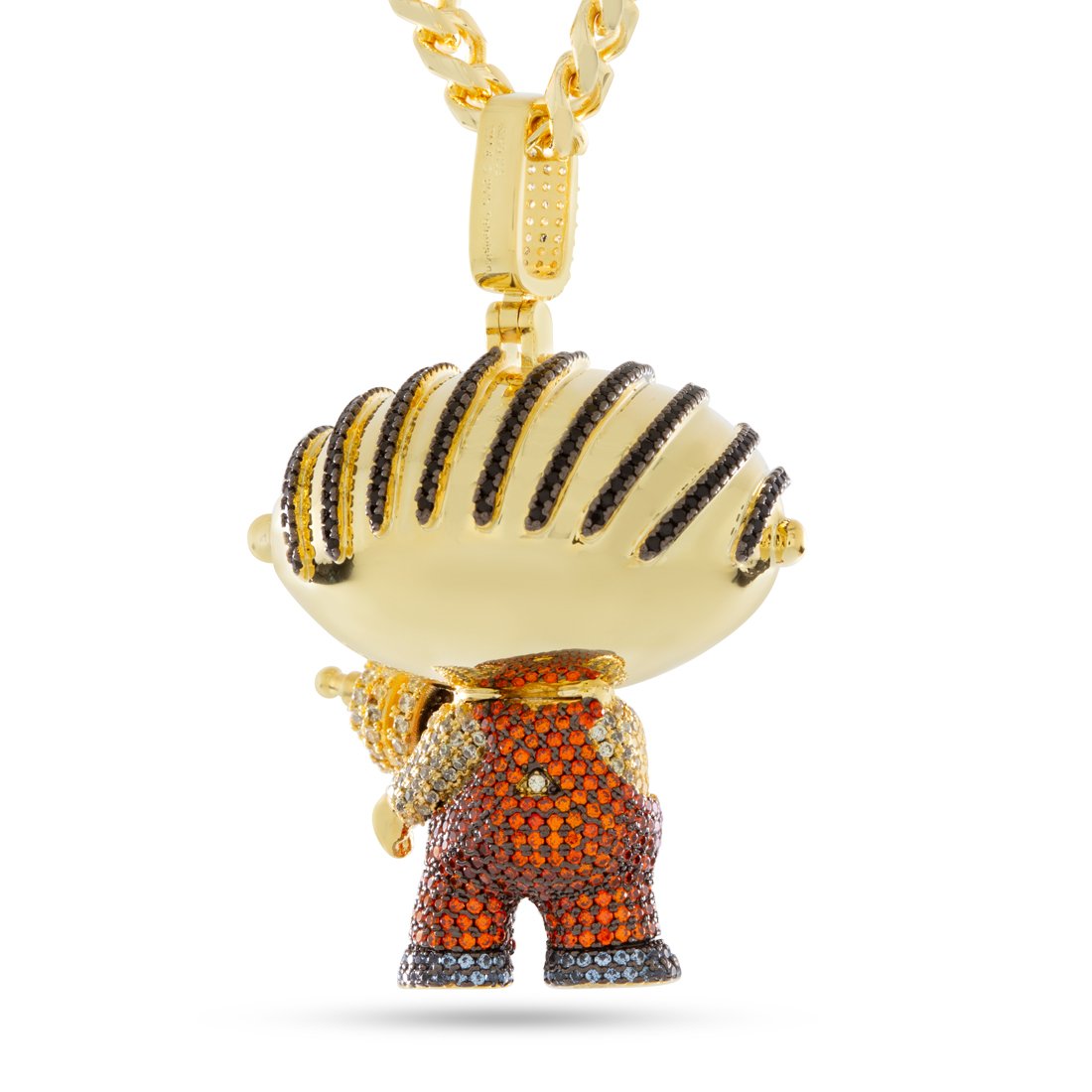 Family Guy x King Ice - Ray Gun Stewie Necklace